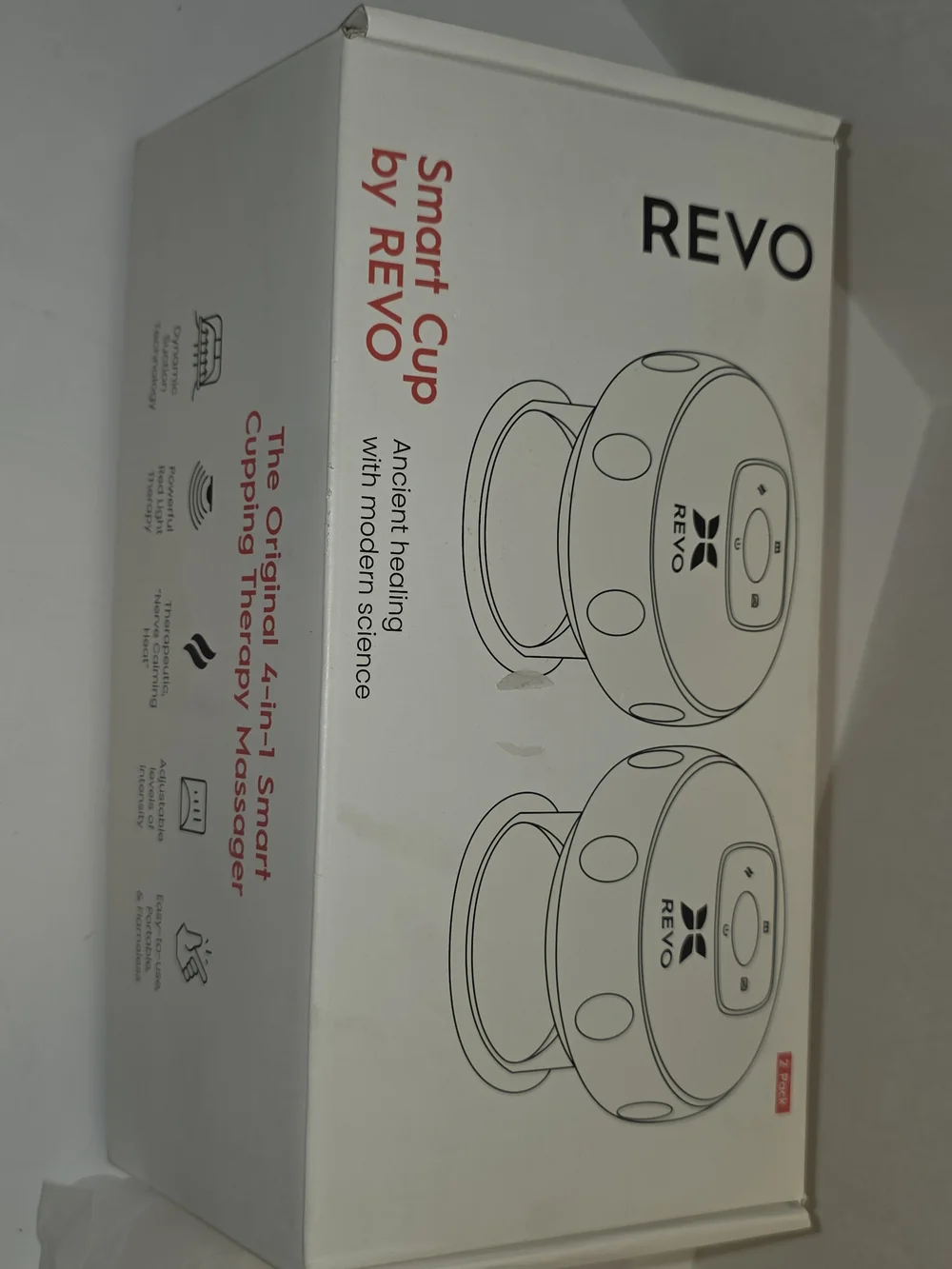 REVO Smart Cup Massage Device - Black